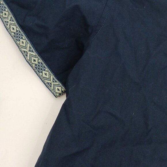 Goodfellow & Co Button Up Shirt Mens Size S Short Sleeve Embroidered Vacay - Picture 2 of 7